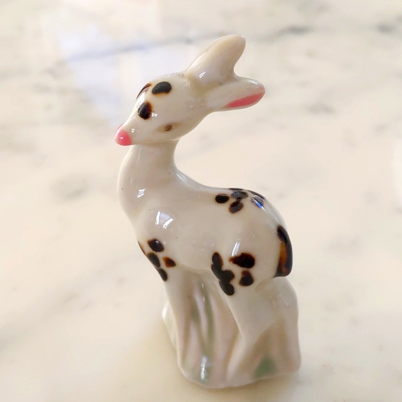 NWOT. Vintage Handmade Porcelain Ceramic Deer. - Picture 1 of 5